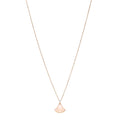 18K Yellow Gold Diamond Mother of Pearl Small Divas' Dream Pendant Necklace