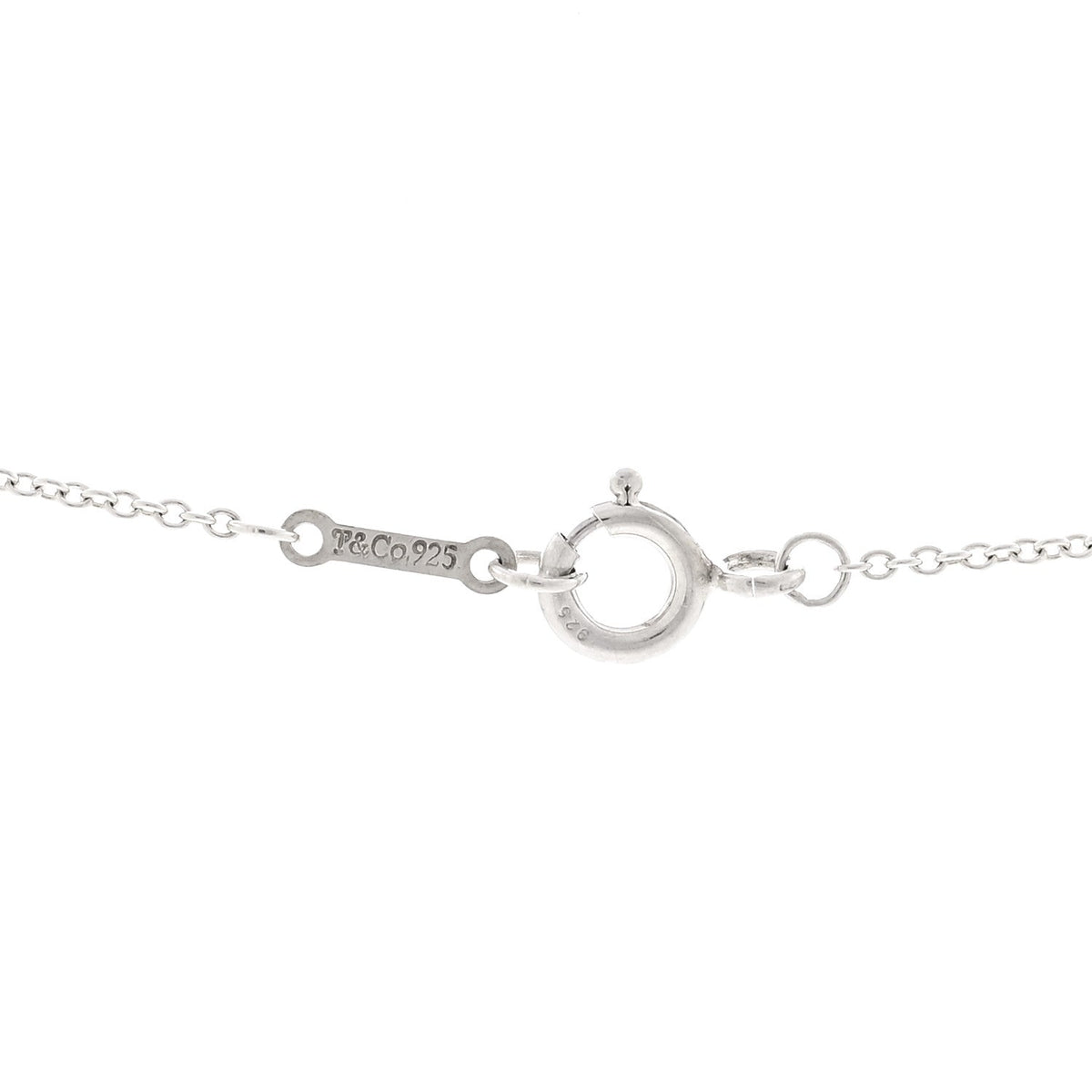 Sterling Silver Paloma Picasso Loving Heart Pendant Necklace