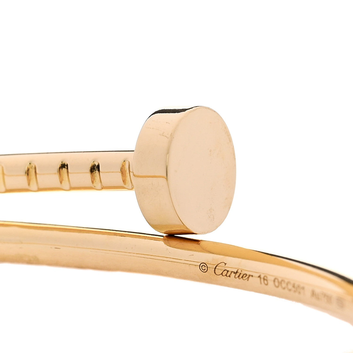 18K Yellow Gold Small Juste Un Clou Bracelet 16