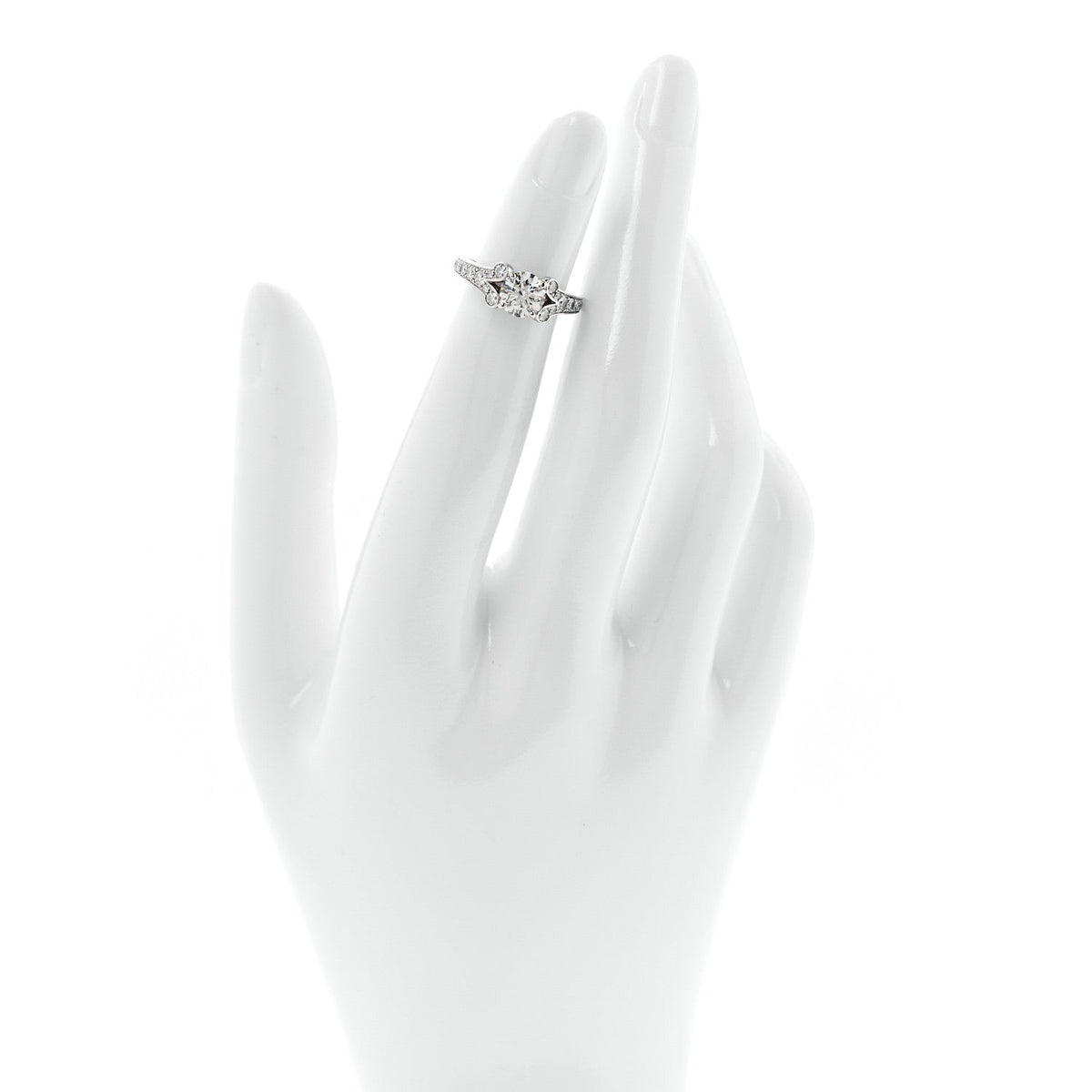 Platinum Diamond .91ct Destinee Engagement Ring 46 3.75