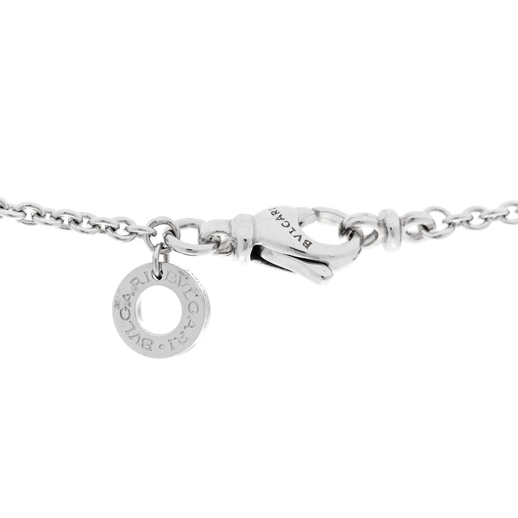 18K White Gold B.Zero1 Pendant Necklace