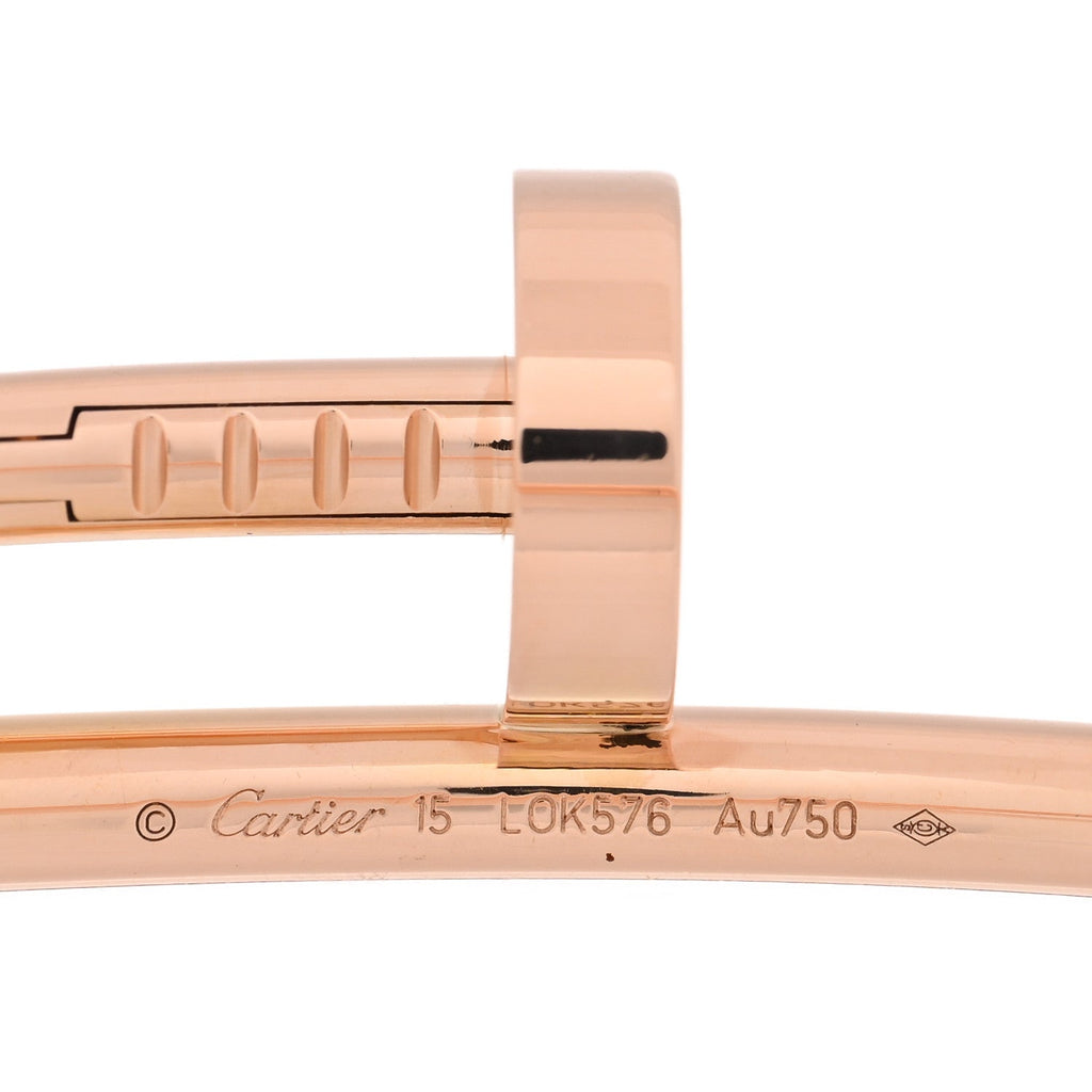 18K Pink Gold Juste Un Clou Bracelet 15