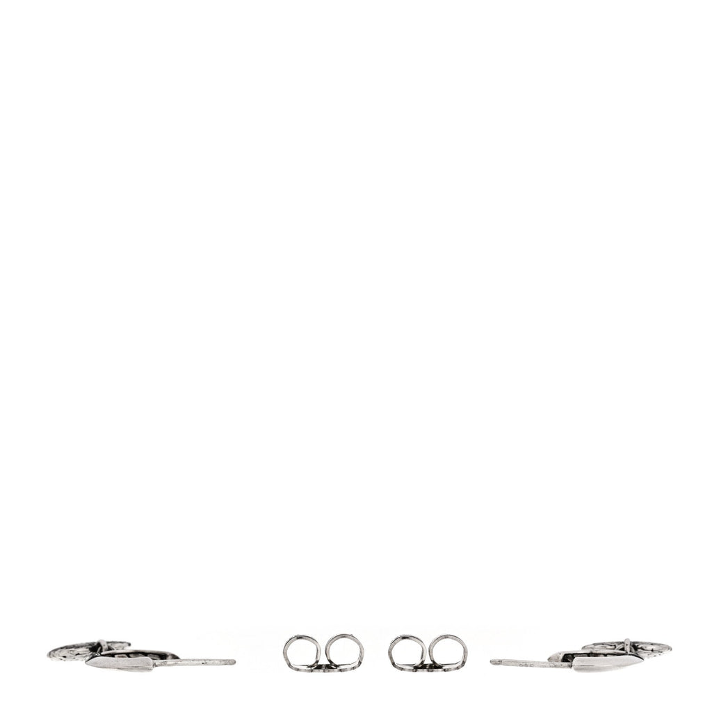 Sterling Silver Valentine Drop Huggie Earrings