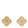 18K Yellow Gold Magic Alhambra Clip On Earrings