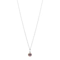 14k 18K White Gold Diamond Tahitian Cultured Pearl 9.5-10mm Drop Pendant Necklace