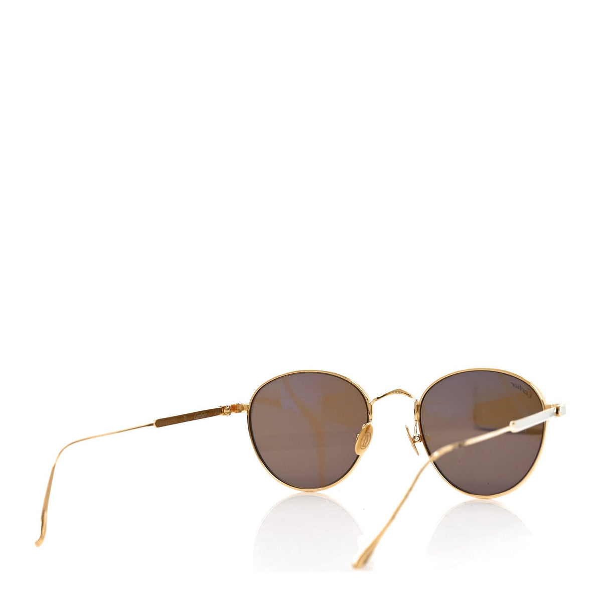 Metal Signature De Cartier Sunglasses CT0009S  Gold