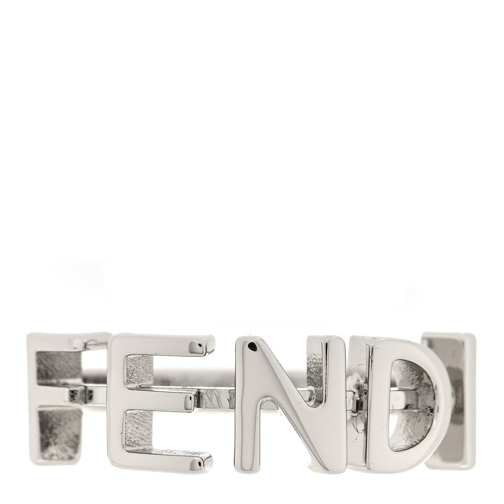 Metal Fendi Ring M 62 10 Silver