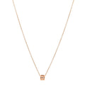 18K Rose Gold Atlas Open Pendant Necklace