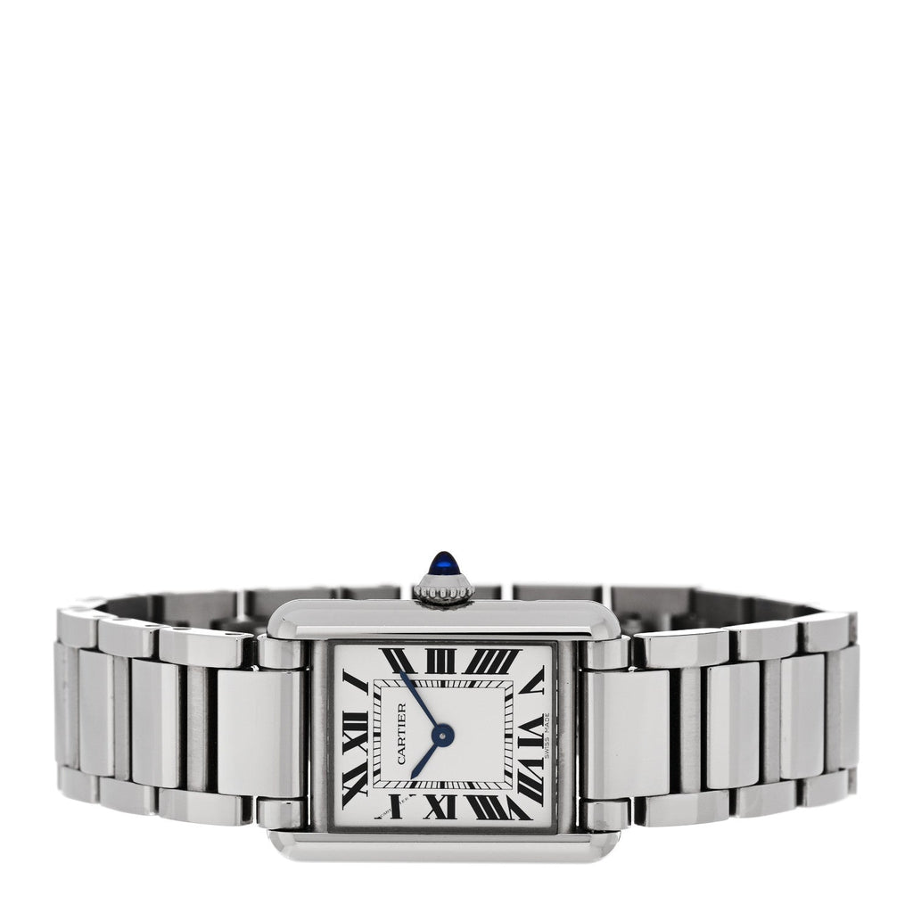 Stainless Steel 22mm Tank Must Quartz Watch