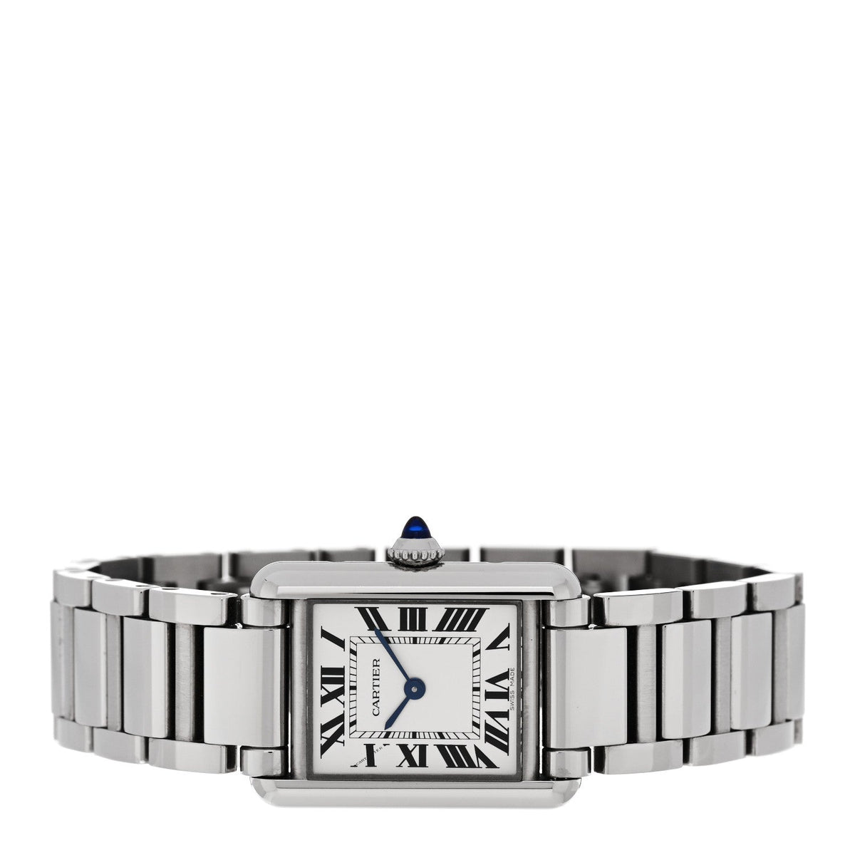 Stainless Steel 22mm Tank Must Quartz Watch