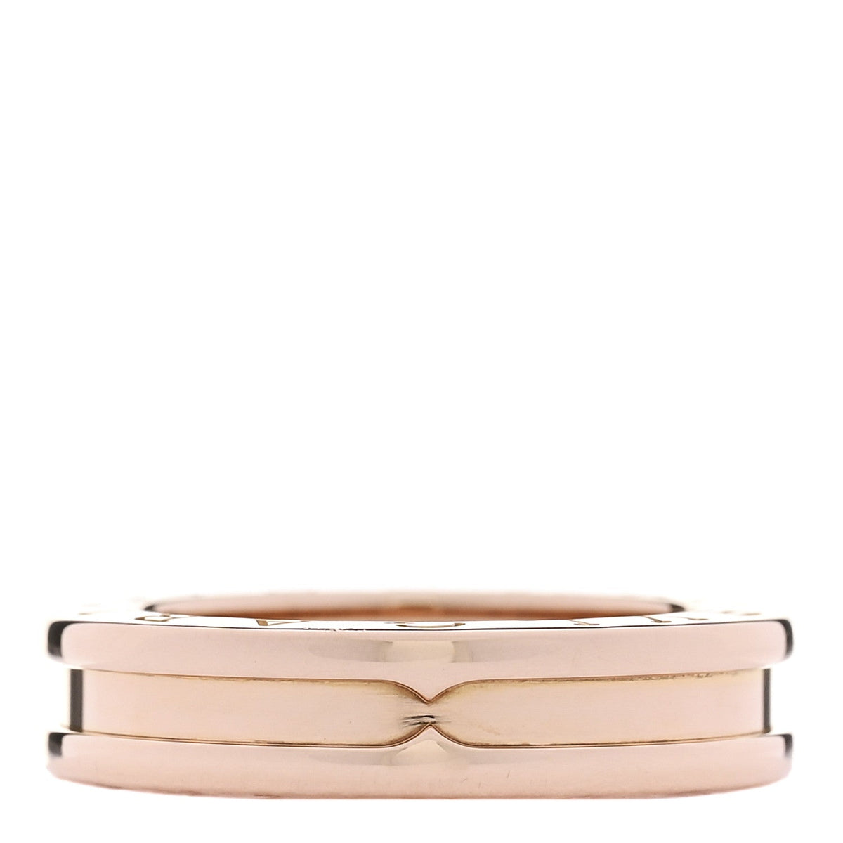 18K Rose Gold B.Zero1 One-Band Ring 49 5