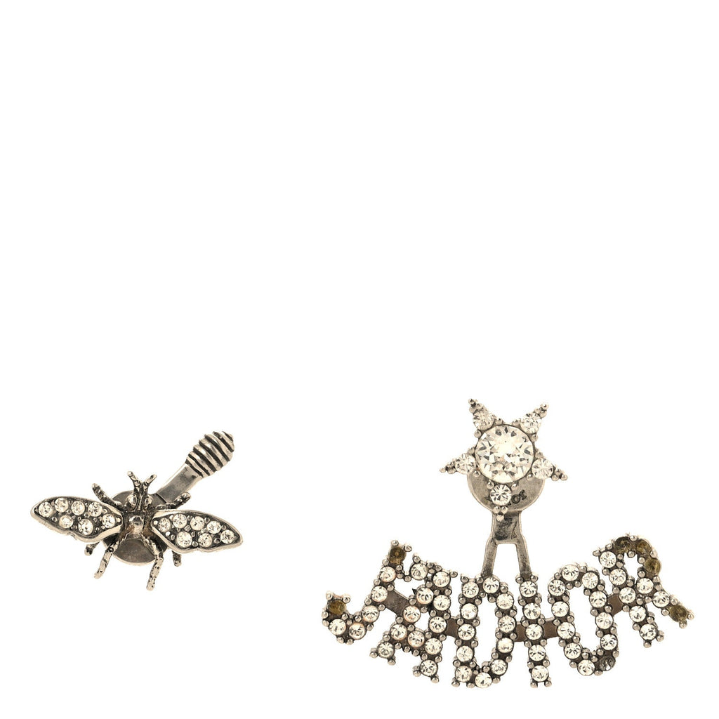 Palladium Crystal J'adior Earrings