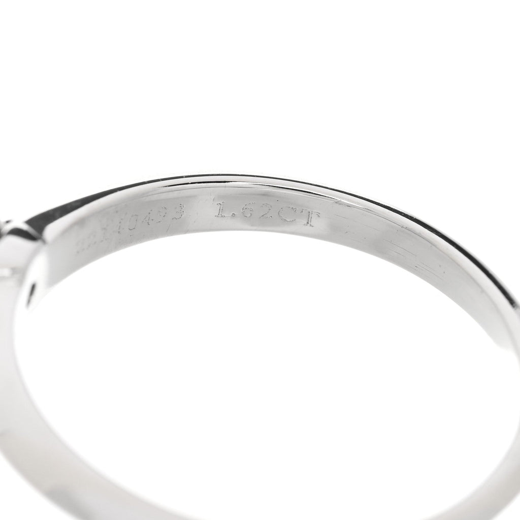 Platinum Diamond 1.62ct Solitaire Engagement Ring 54 7