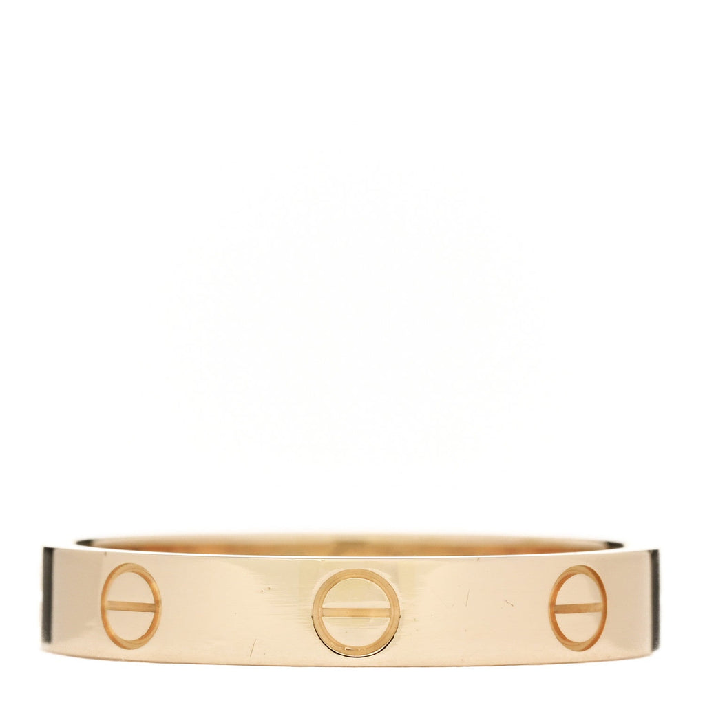 18K Yellow Gold 3.5mm LOVE Wedding Band Ring 59 8.75