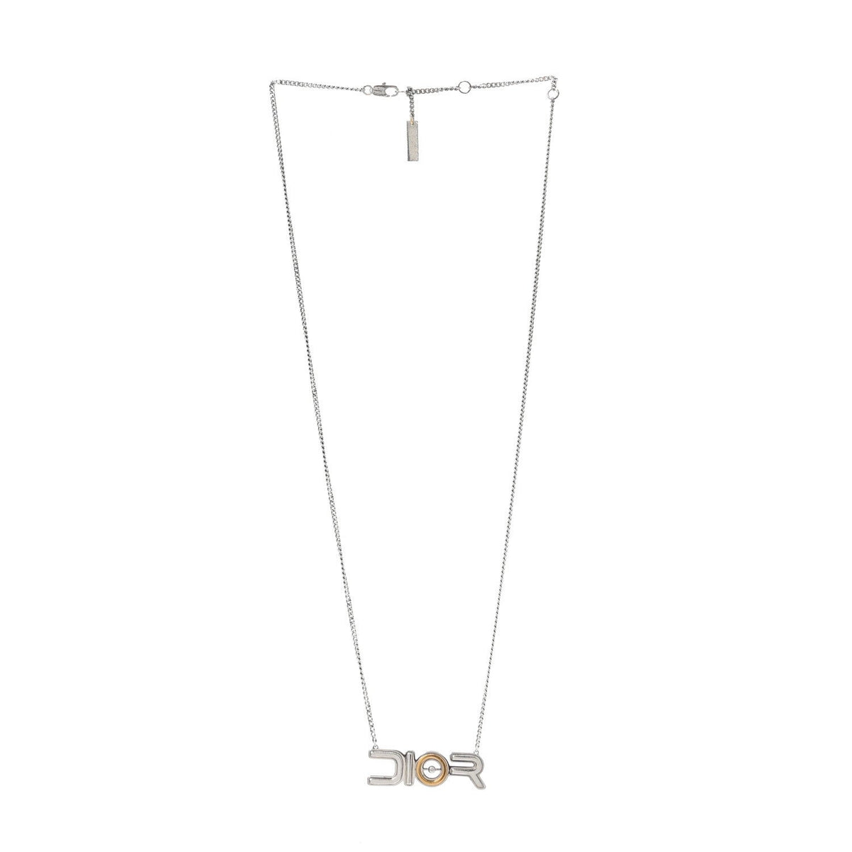X SORAYAMA Metal Logo Necklace Silver Gold