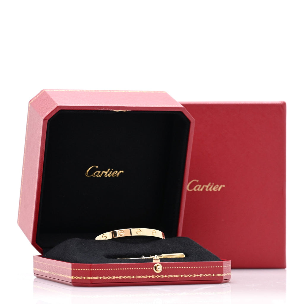 18K Yellow Gold LOVE Bracelet 15