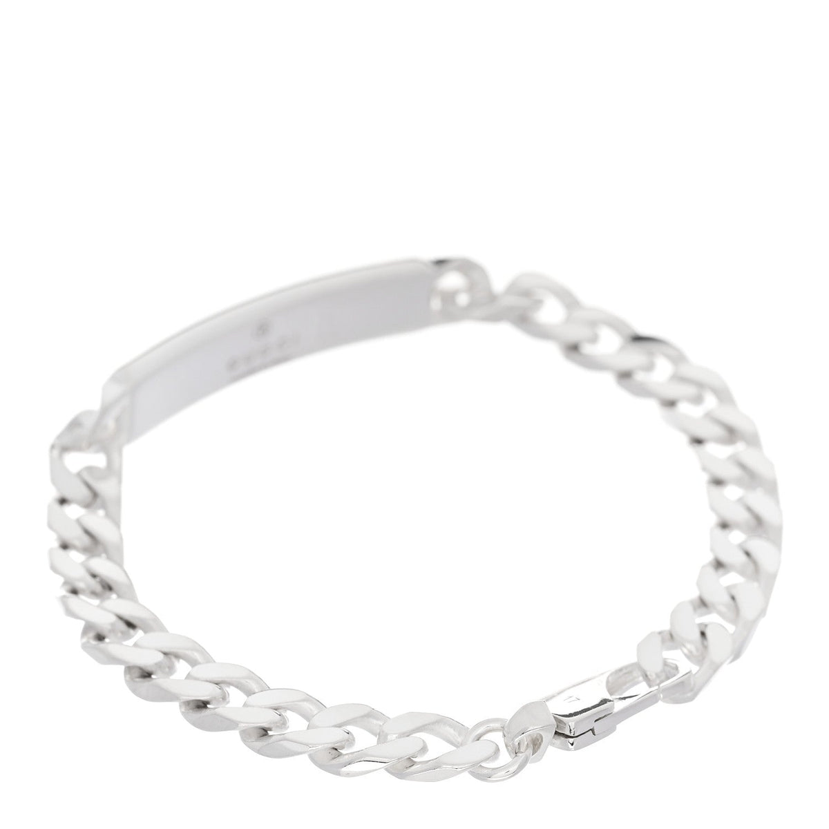 Sterling Silver GG ID Chain Bracelet
