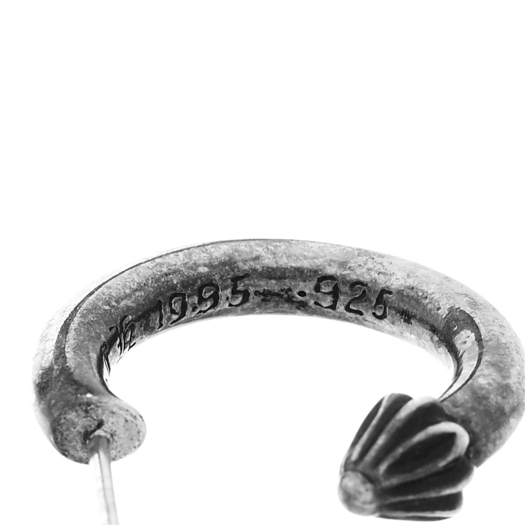 Sterling Silver Plain Hoop Earrings