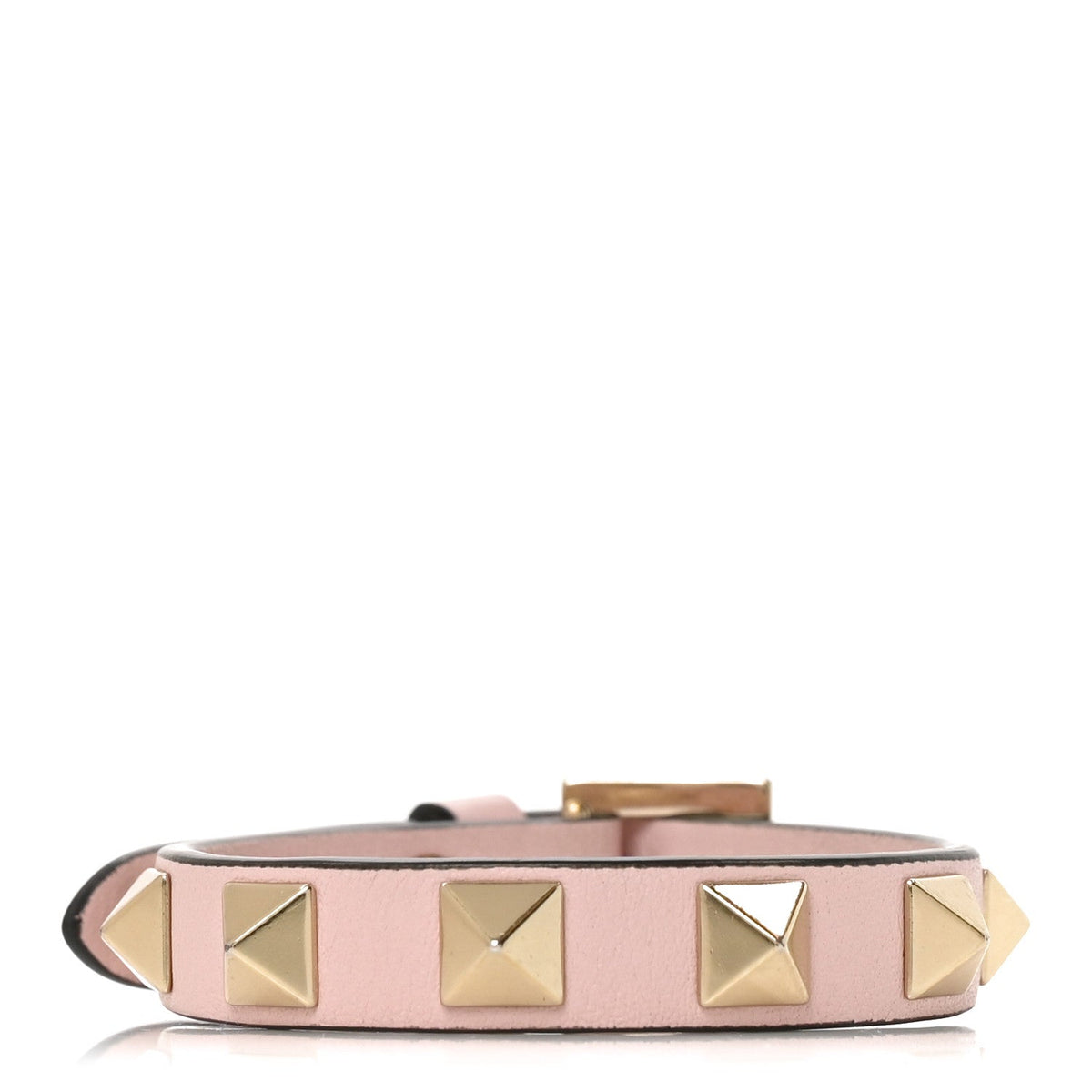 Vitello Rockstud Bracelet Water Rose