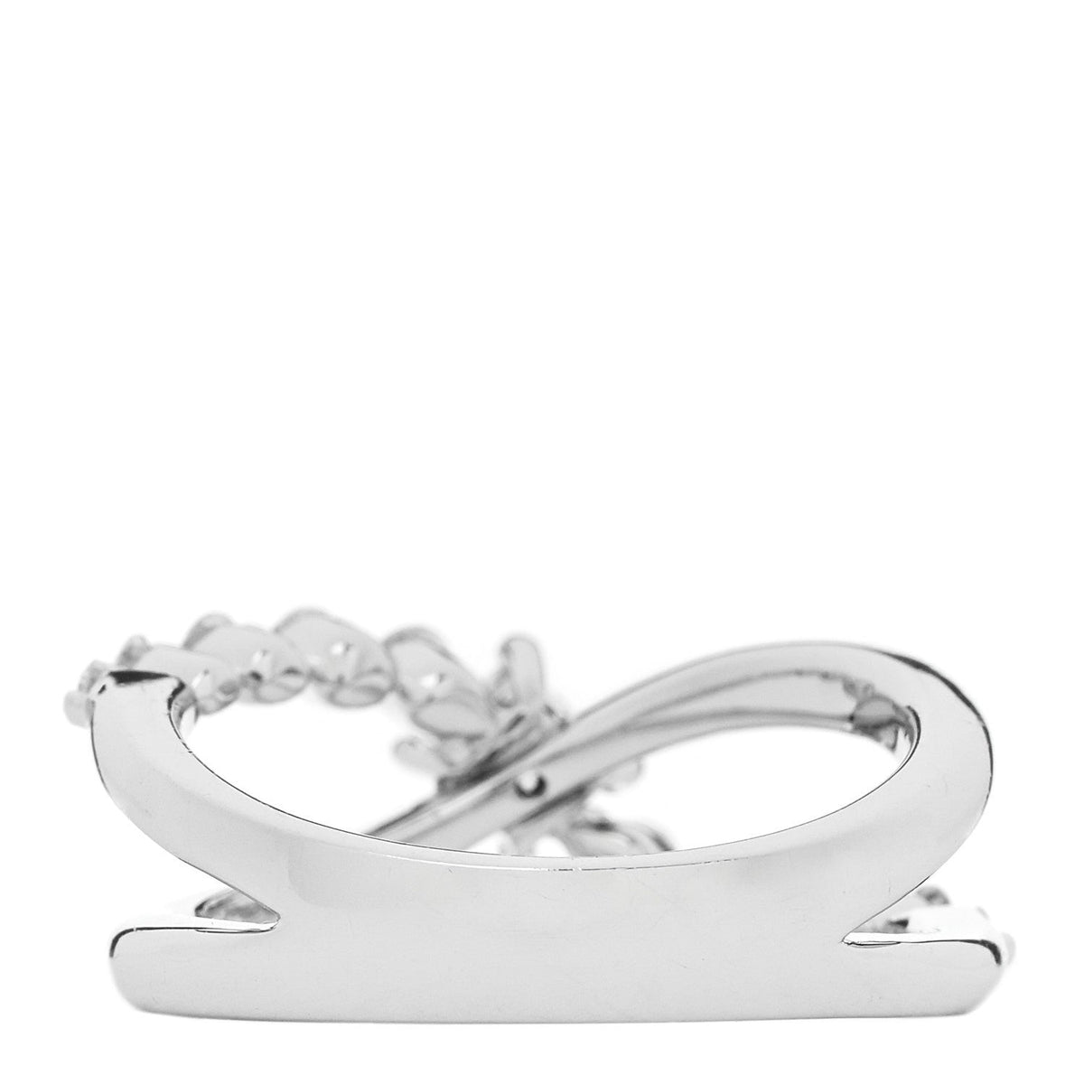 Platinum Diamond .69 Crossover Ring 53 6.5