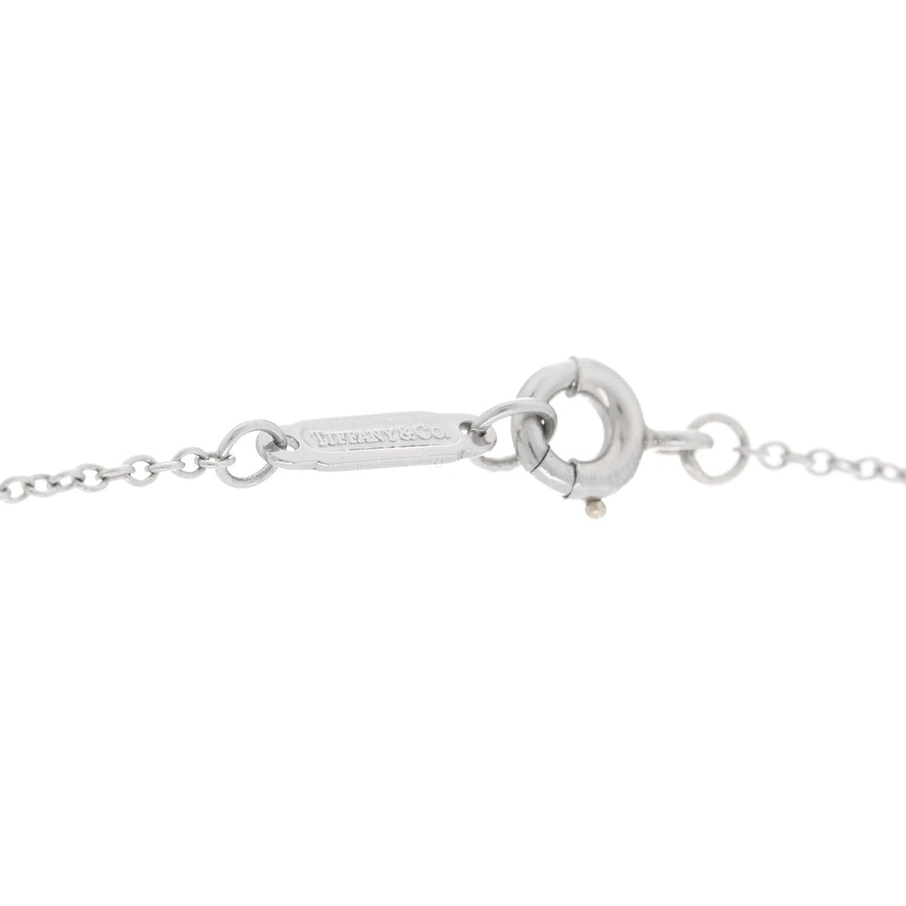Platinum Diamond Legacy Pear Drop Pendant Necklace