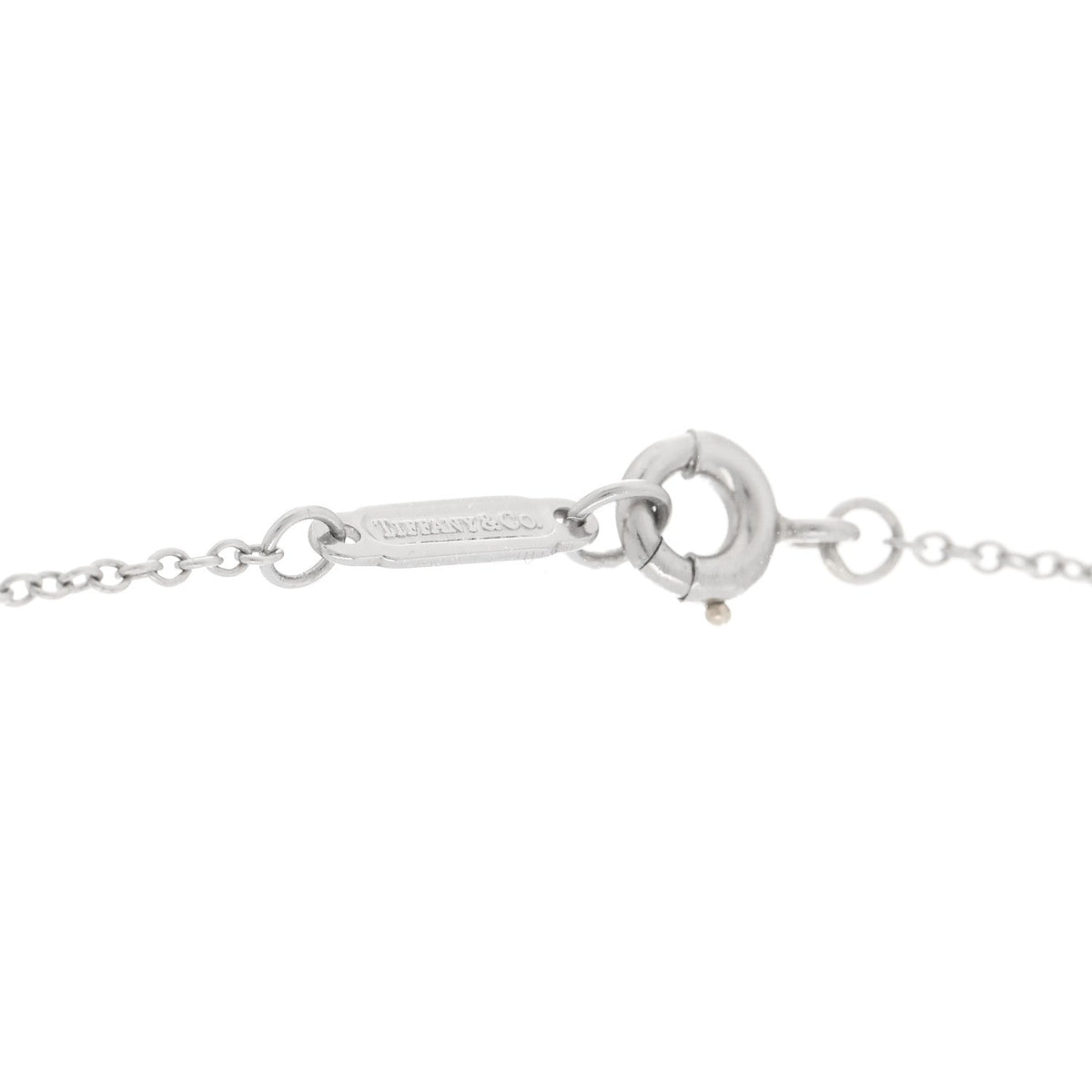 Platinum Diamond Legacy Pear Drop Pendant Necklace