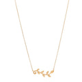 18K Yellow Gold Paloma Picasso Olive Leaf Vine Pendant Necklace
