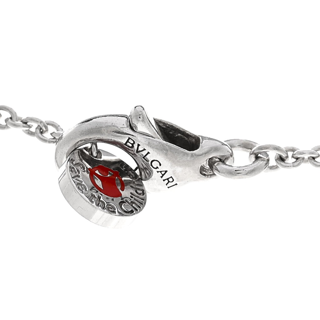 Sterling Silver Ceramic Save The Children Pendant Necklace