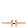 18K Rose Gold T Square Bracelet