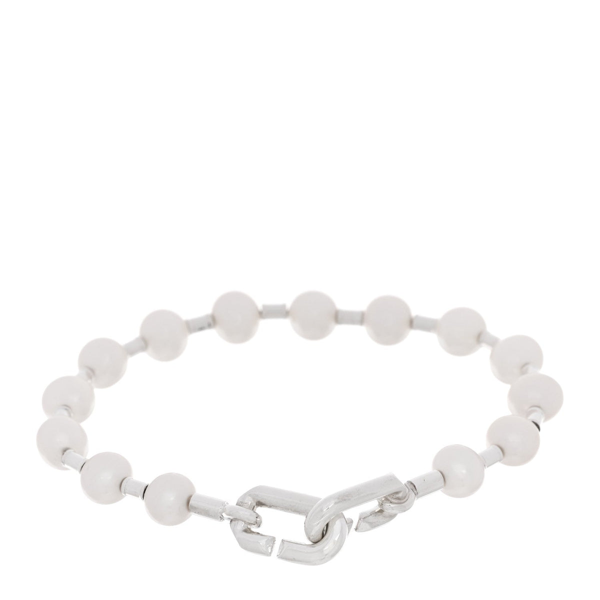 Sterling Silver Freshwater Cultured Pearl 7-8mm HardWear Bracelet