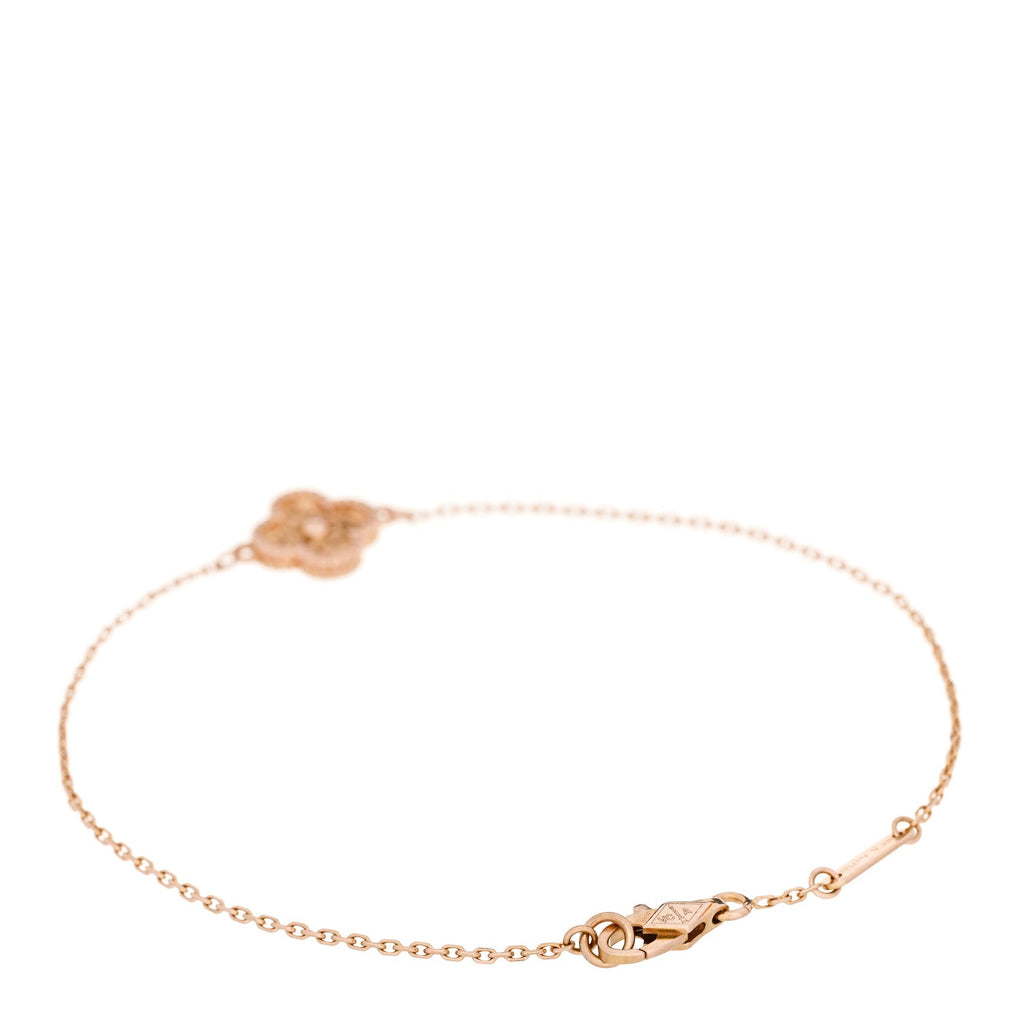 18K Rose Gold Sweet Alhambra Bracelet