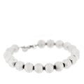 Sterling Silver 10mm Hardwear Ball Bracelet