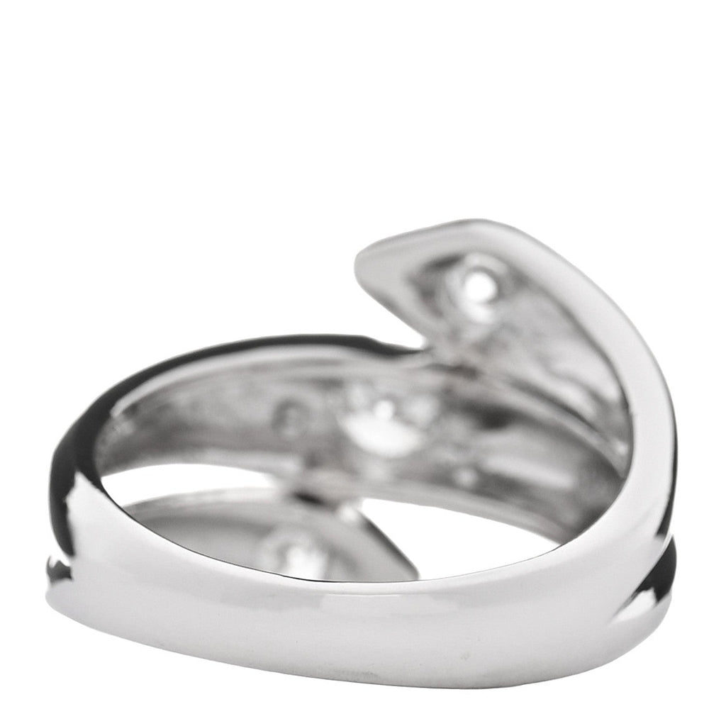 Platinum Diamond .54ctw Wrap Ring 53 6.5