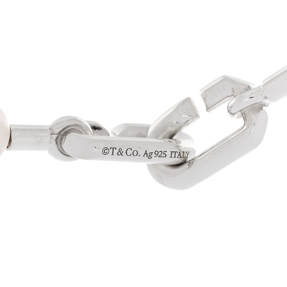 Sterling Silver Freshwater Cultured Pearl 7-8mm HardWear Bracelet