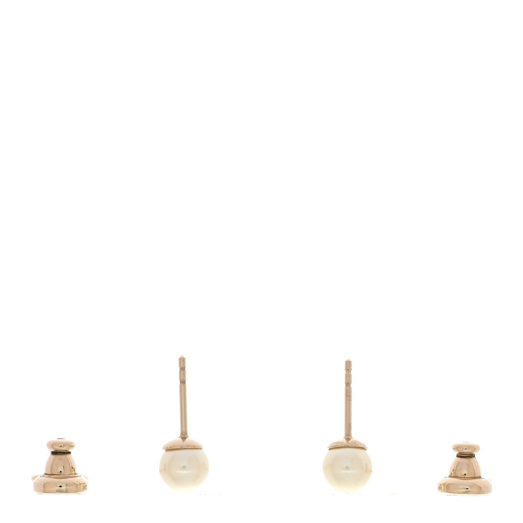 Pearl La Petite Tribale Dangle Chain Earrings Gold