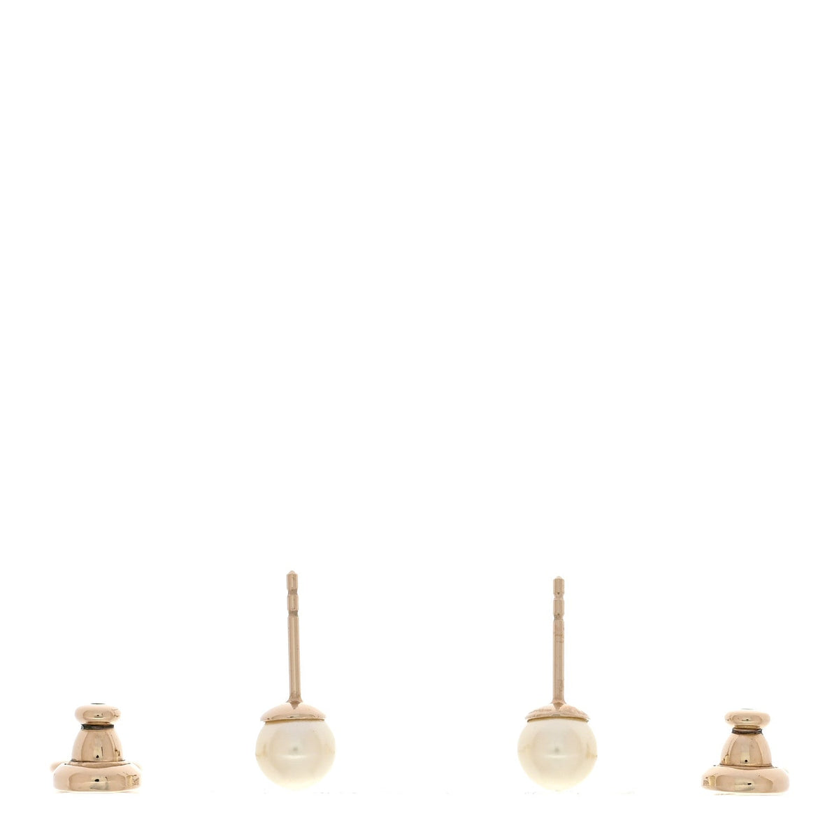 Pearl La Petite Tribale Dangle Chain Earrings Gold