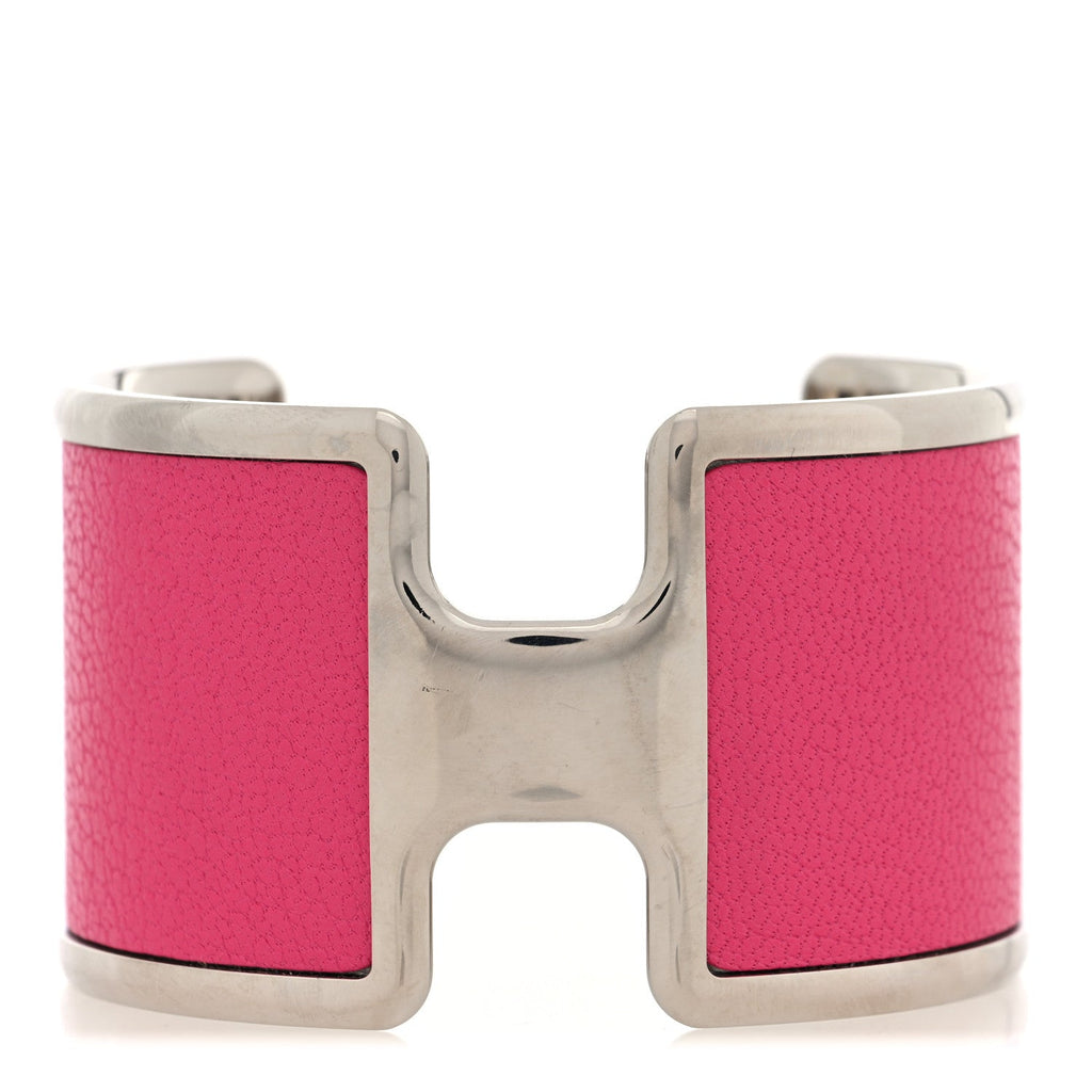 Chamkila Chevre Olympe Cuff Bracelet Rose Shocking