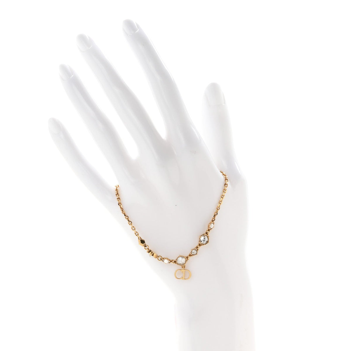 Crystal CD Bracelet Gold