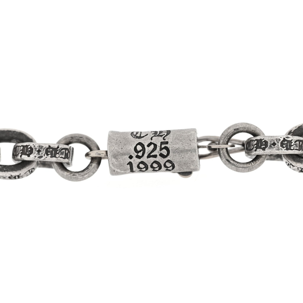 Sterling Silver Paper Chain Bracelet