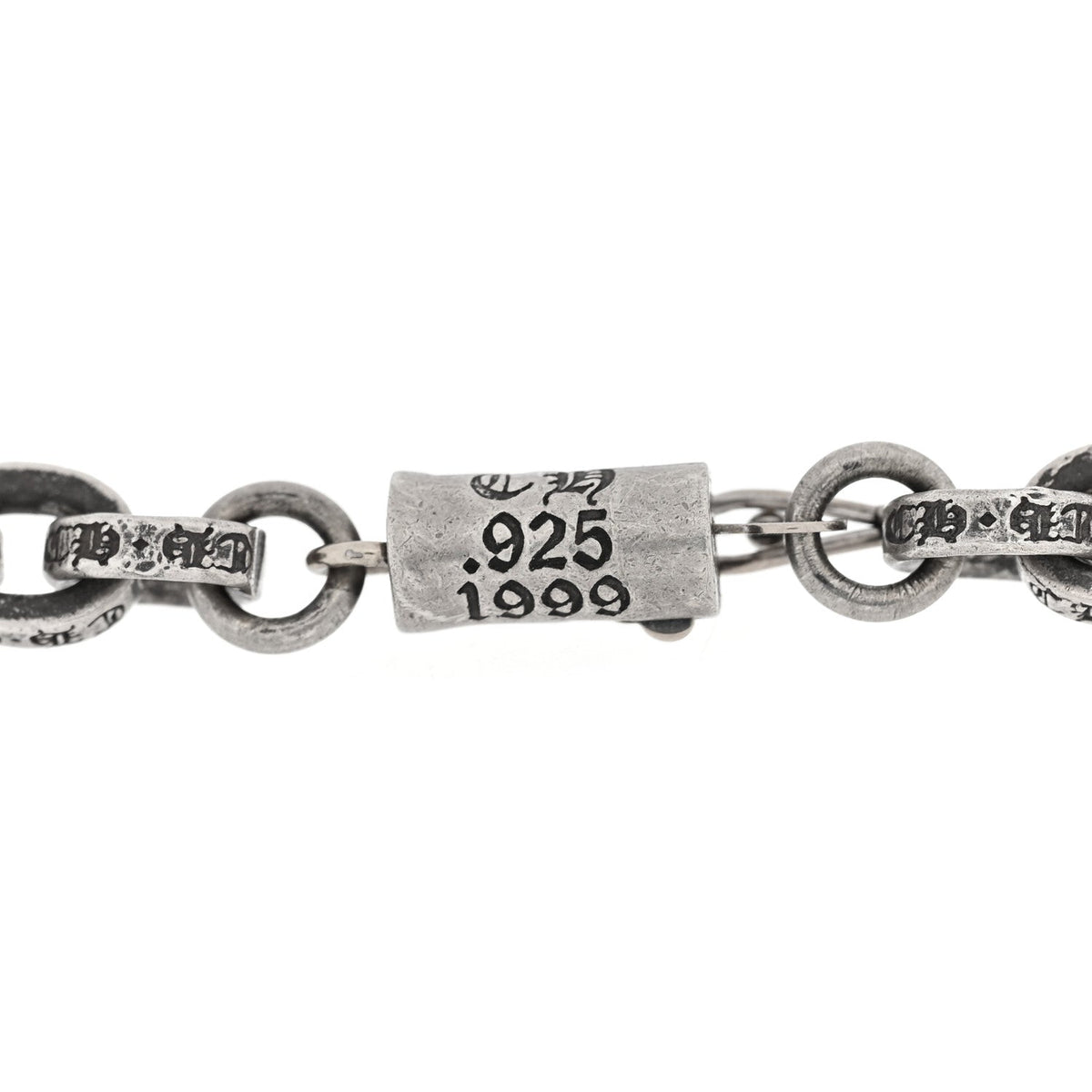 Sterling Silver Paper Chain Bracelet