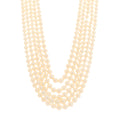 Sterling Silver Freshwater Pearl 4.5-7mm Ziegfeld 5 Strand Graduated Pearl Necklace