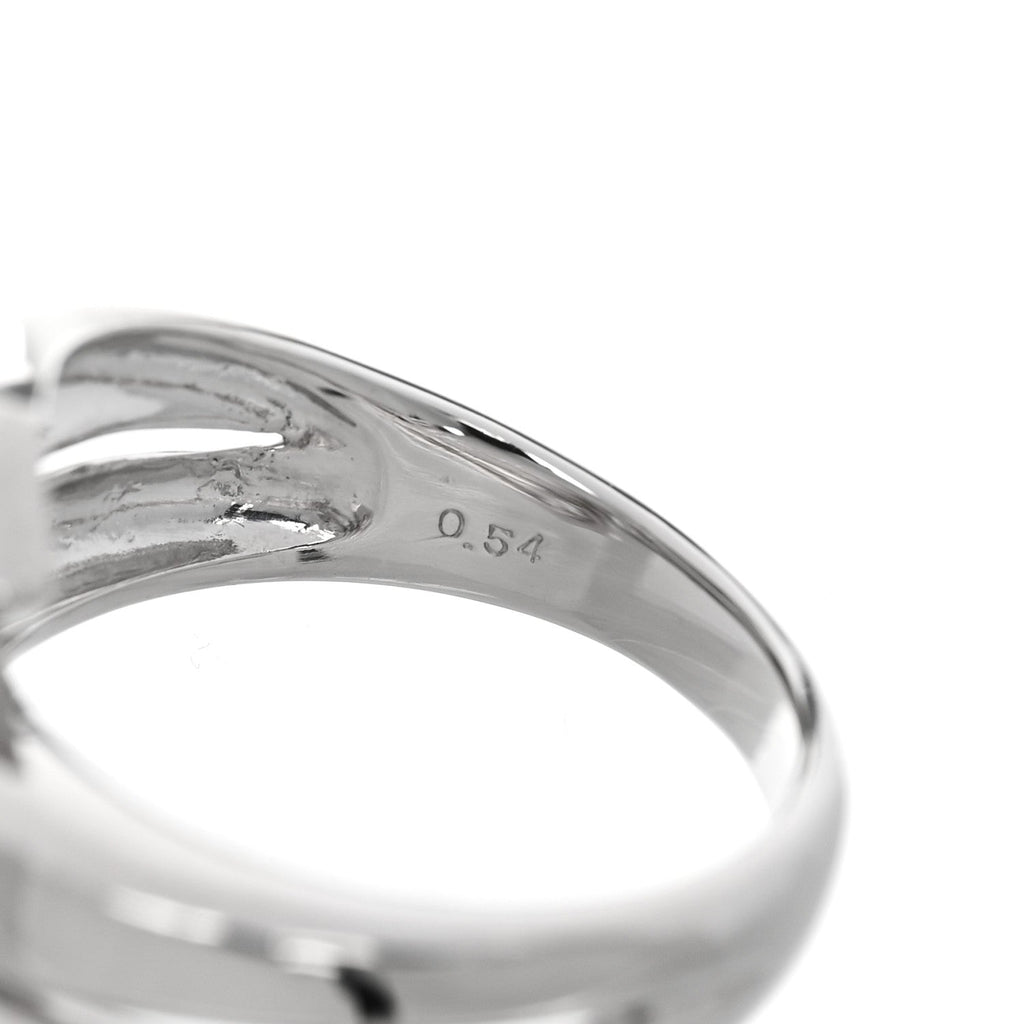 Platinum Diamond .54ctw Wrap Ring 53 6.5