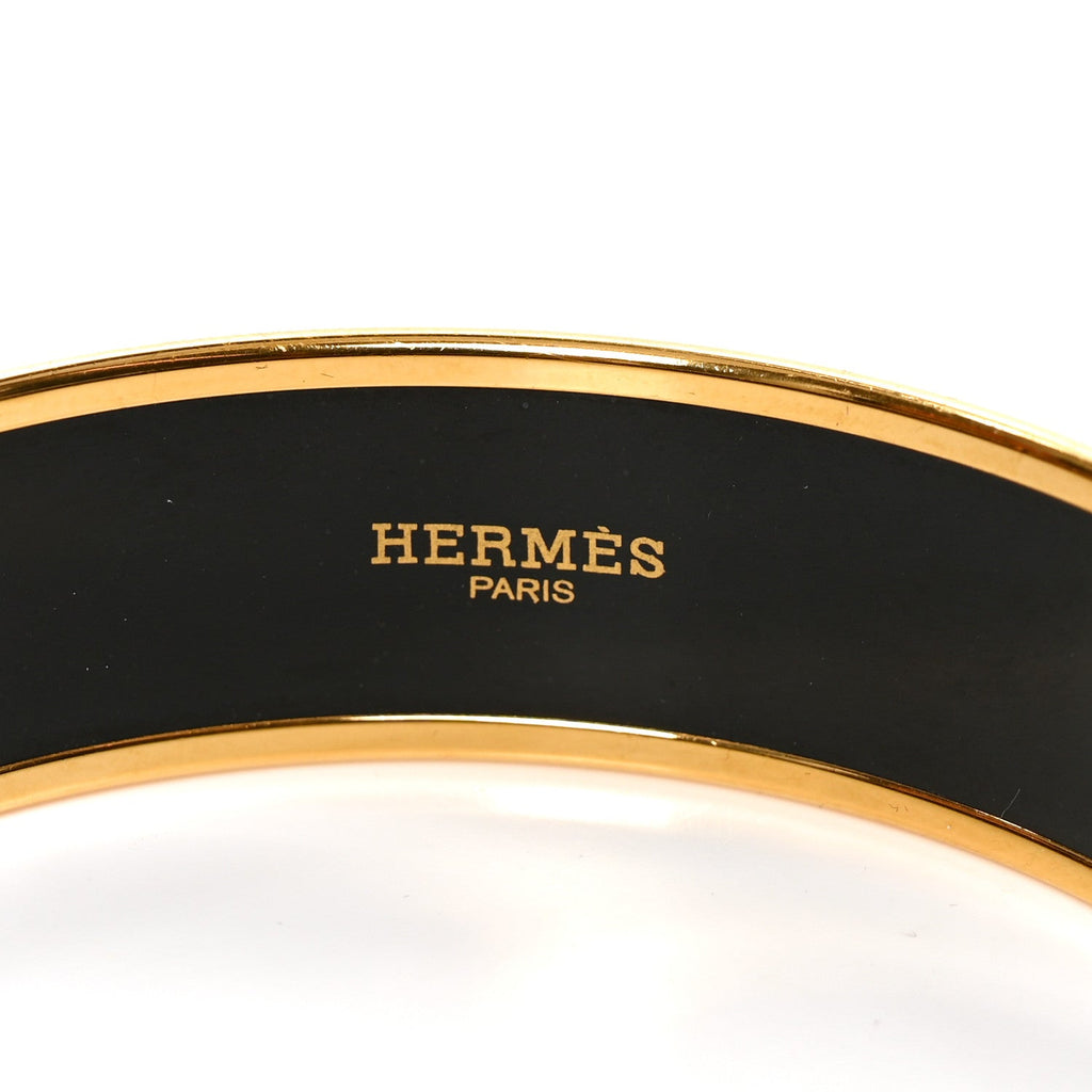 Enamel Printed Optique Chaine D'Ancre Wide Bracelet 65