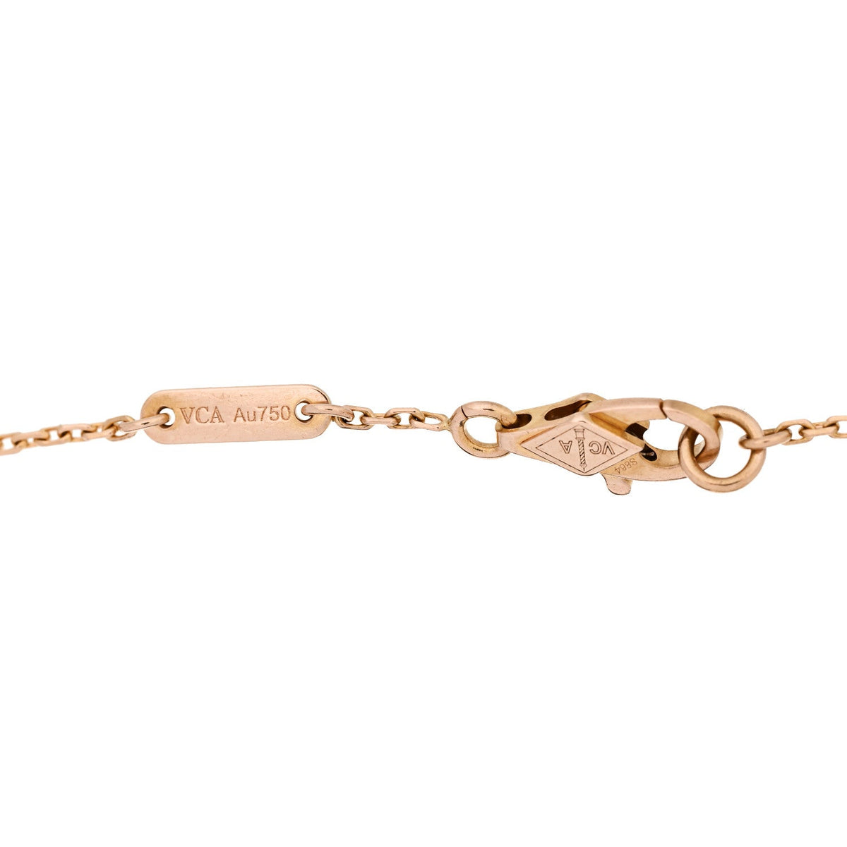 18K Rose Gold Sweet Alhambra Bracelet