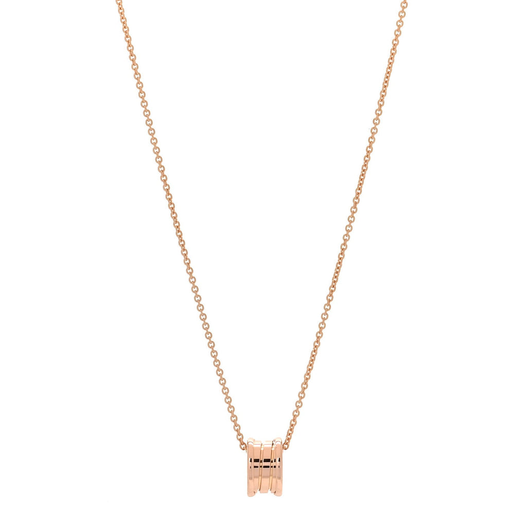 18K Rose Gold B.Zero1 Pendant Necklace