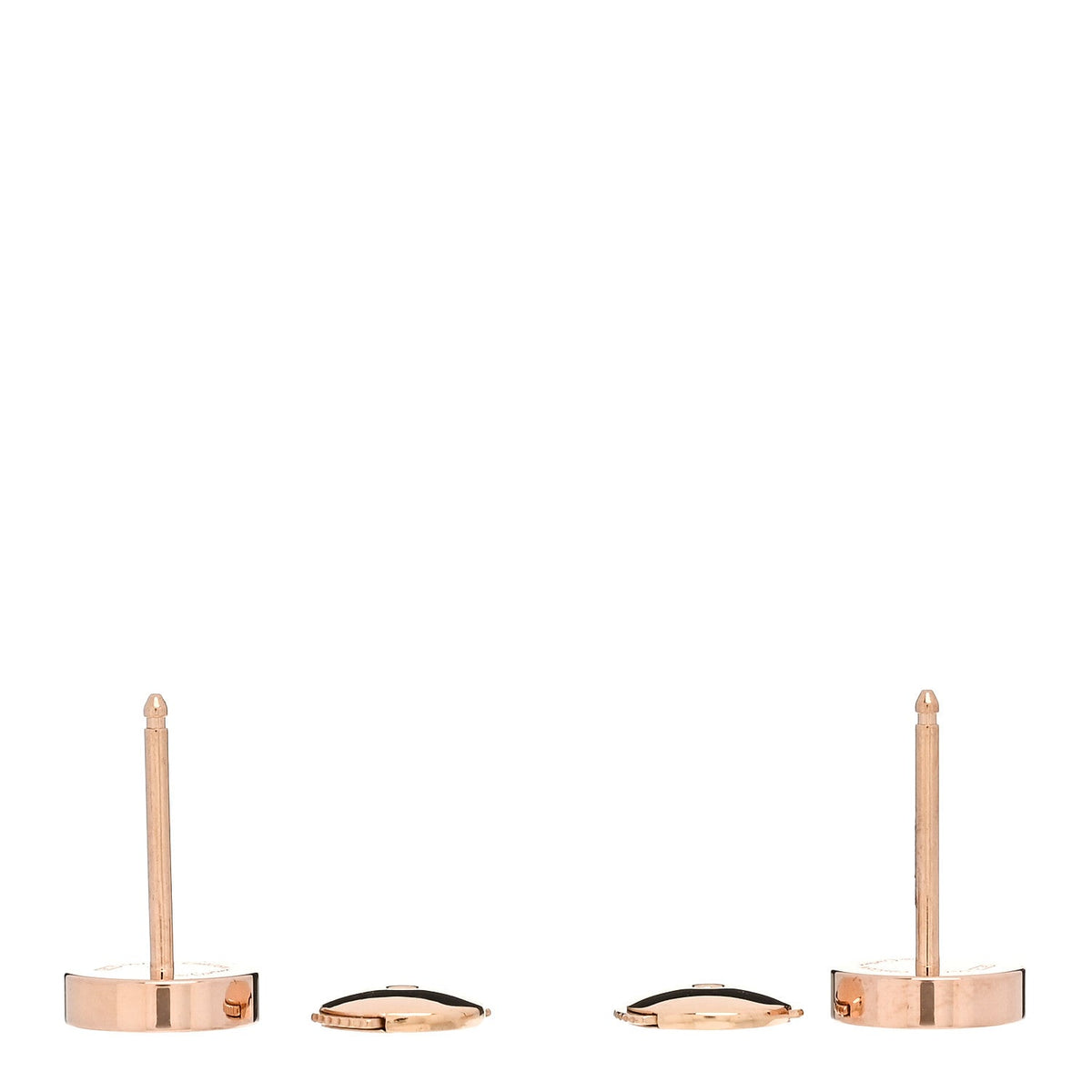 18K Pink Gold LOVE Earrings