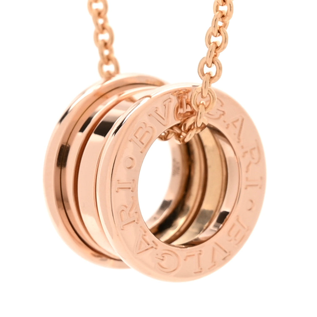 18K Rose Gold B.Zero1 Pendant Necklace