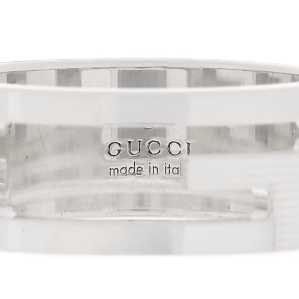 Sterling Silver G Cutout Ring 55 7.25