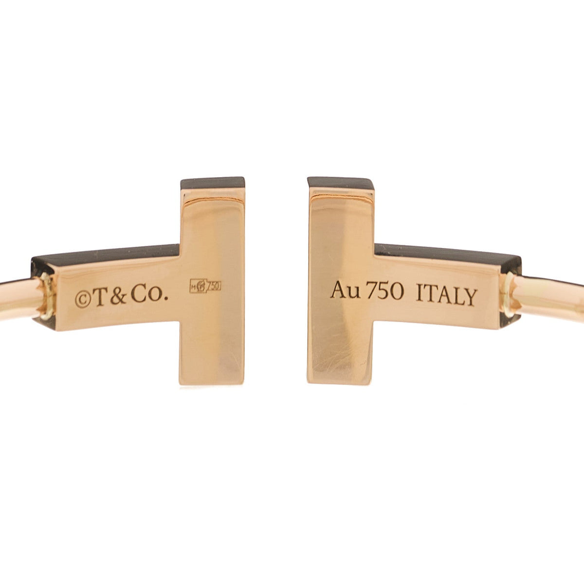 18K Yellow Gold Black Onyx Wide T Wire Bracelet