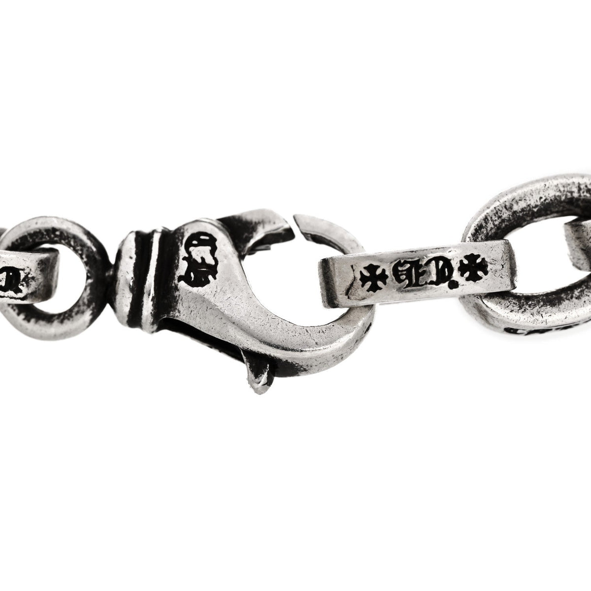 Sterling Silver Paper Chain Bracelet